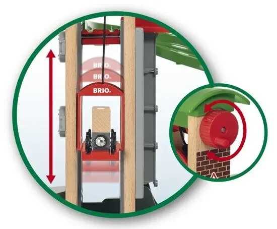 Дерев'яна залізниця Brio (Бріо) 33887 Логістична станція 4