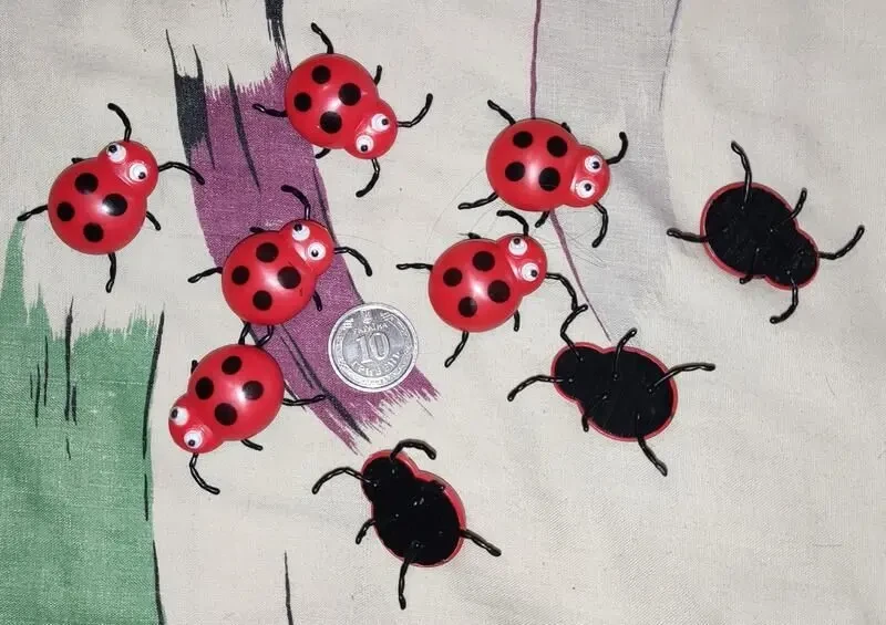 Божья коровка для декора, рукоделия