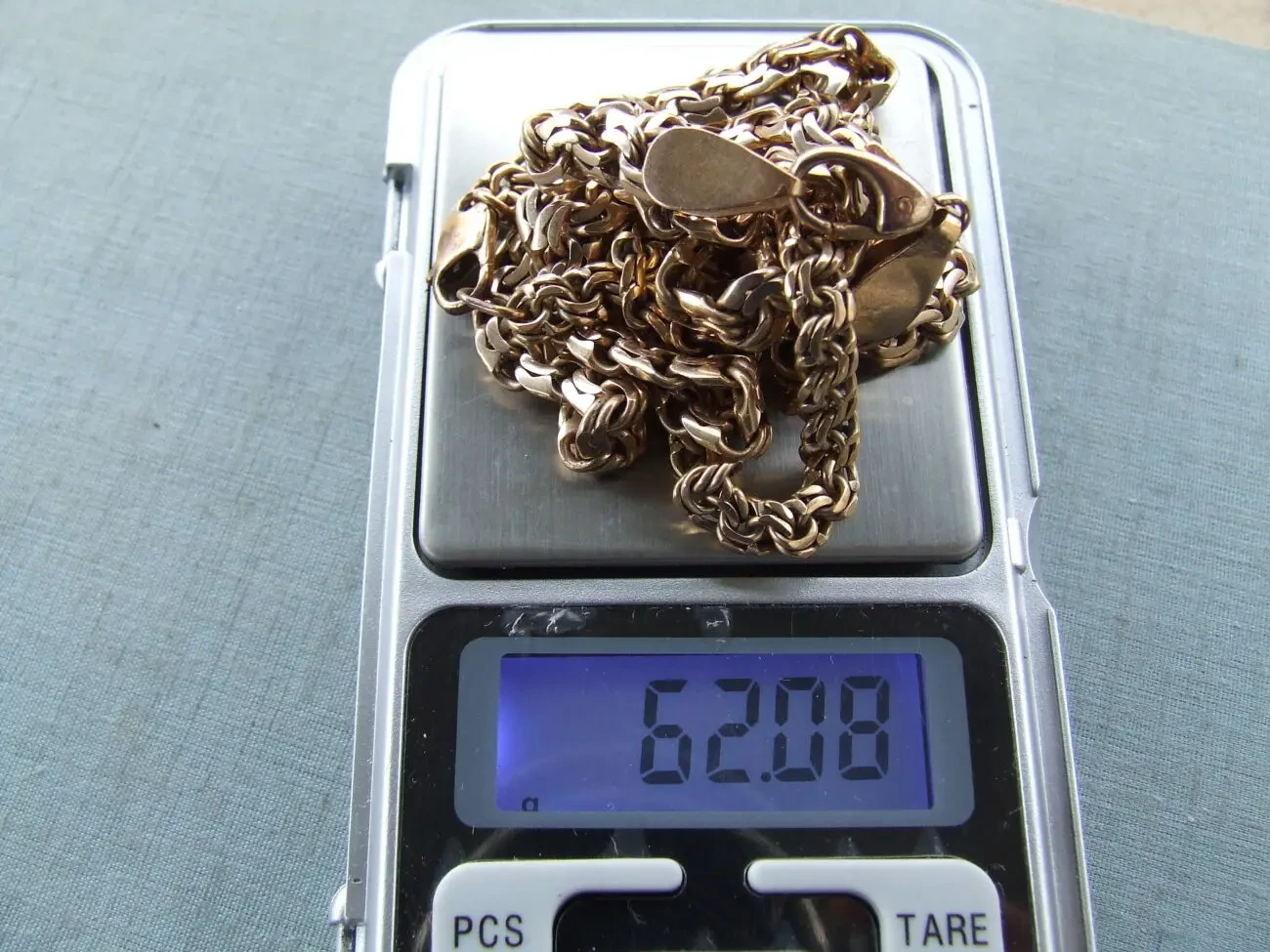 Золотая цепочка и браслет 583 проба длина 56 см. и 23 см. вес 62 08