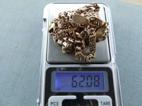 Золотая цепочка и браслет 583 проба длина 56 см. и 23 см. вес 62 08