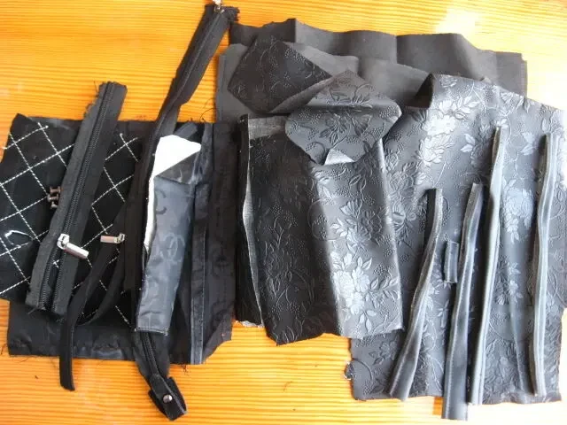 Ручка для сумки через плечо текстиль, фурнитура, на брелок, магнит 6