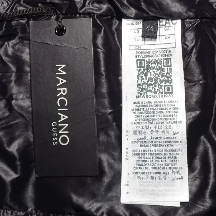 Marciano Guess USA пуховик р. 44/S удлиненная куртка полупальто пальто 9