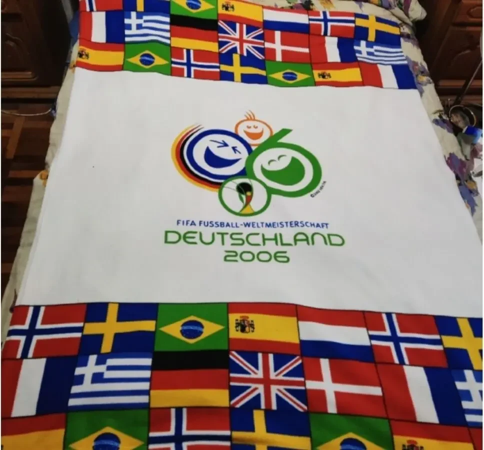 Футбольный плед с символикой Wc-2006 Deutschland 2