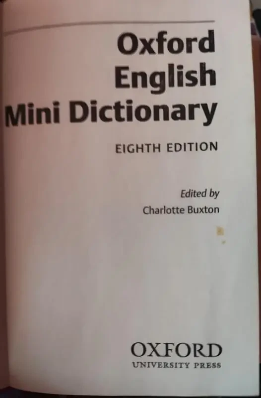 Oxford English Miniques, 2013г, кишеньковий розмовник 5