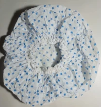 Шапочка для душа полиэтилен на резинке тонкая