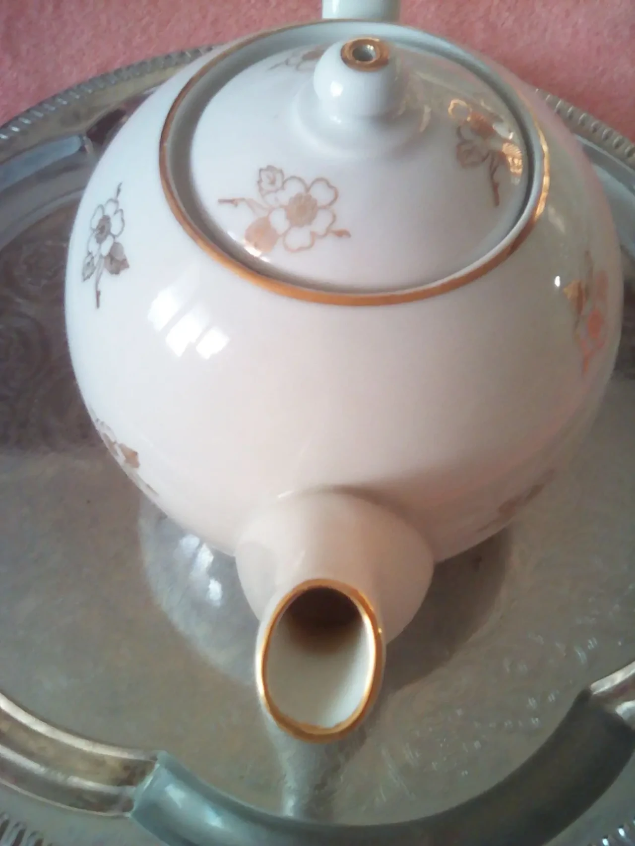 Чайник фарфоровый Богемия, советский 3