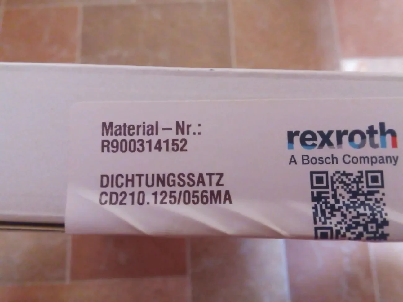 Комплект уплотнений CD210.125/056MA (R900314152) Rexroth 3