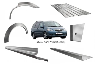Пороги, арки Mazda MPV II (2002...2006)
