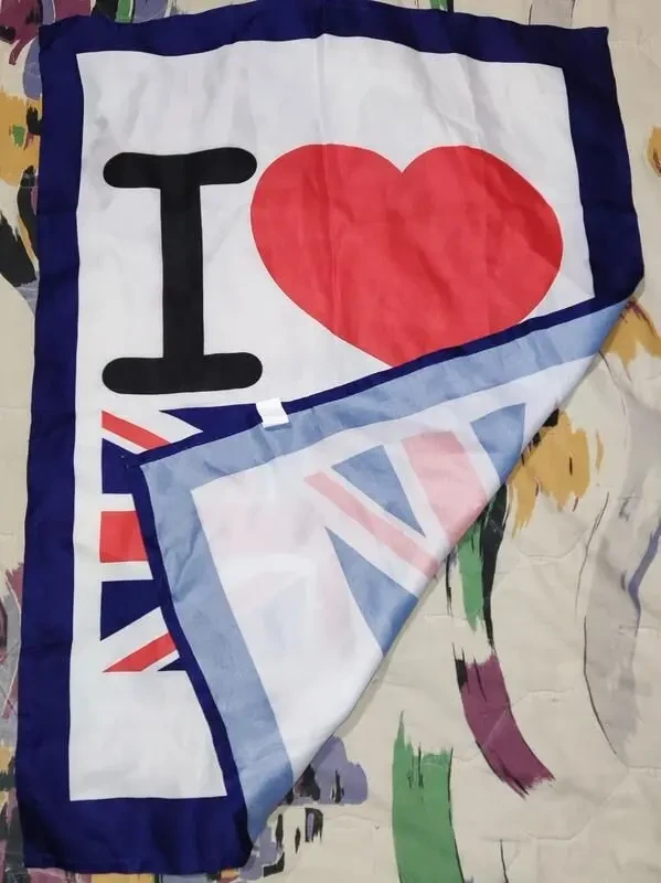 Баннер, салфетка I Love Great Britain 2