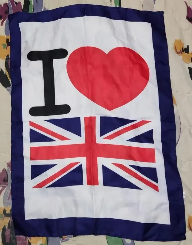 Баннер, салфетка I Love Great Britain