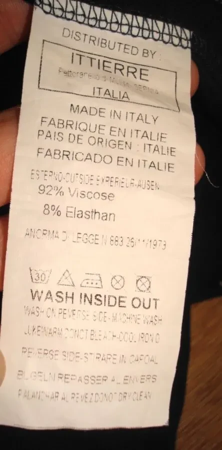 Итальянская женская футболка вискоза с красивой спиной 10