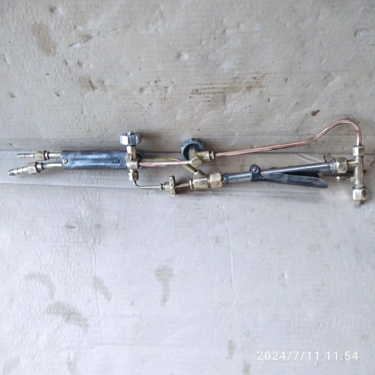 Резак жидкотопливный ручной РК-02 с бачком и шлангами