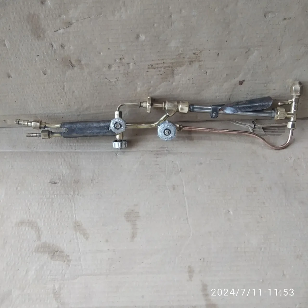 Резак жидкотопливный ручной РК-02 с бачком и шлангами 2