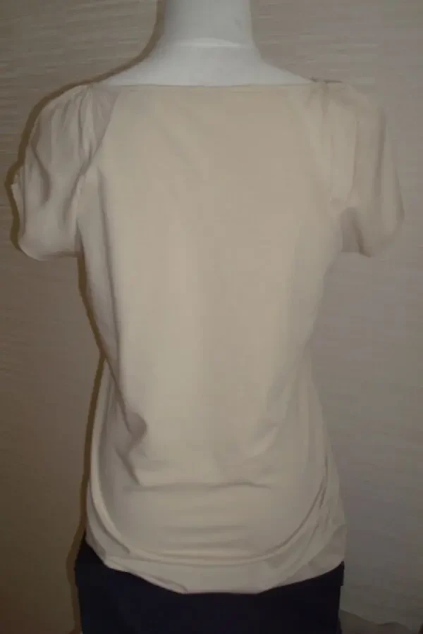 Esprit Красивая женская футболка бежевая вискоза 48 7