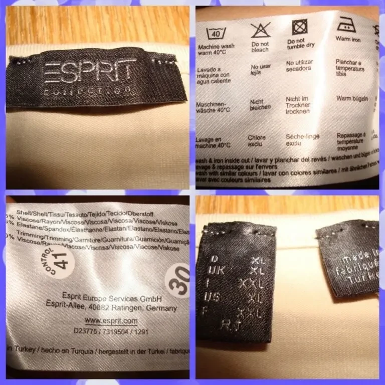 Esprit Красивая женская футболка бежевая вискоза 48 9