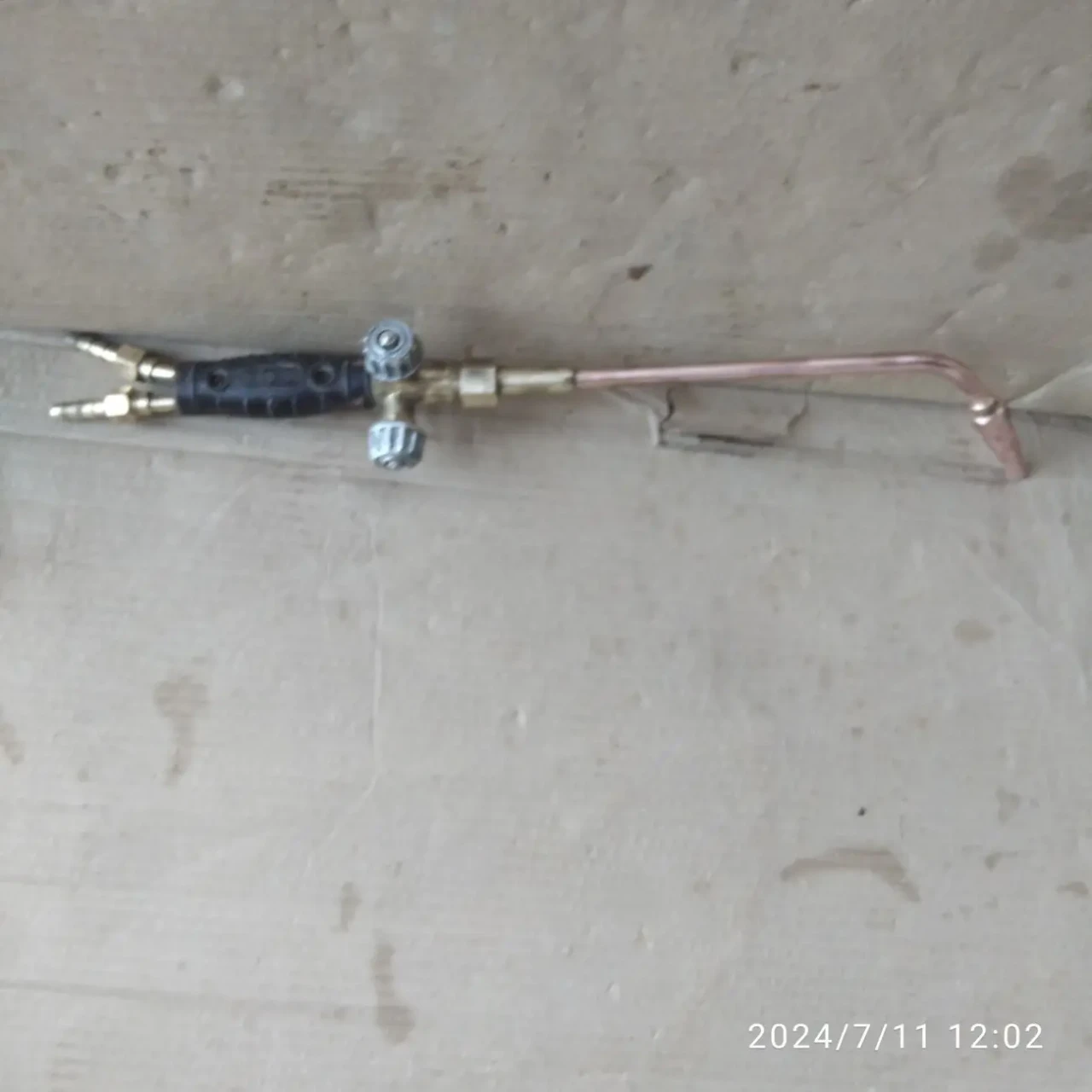 Горелка ацетиленово-кислородная для пайки, сварки металла. 5