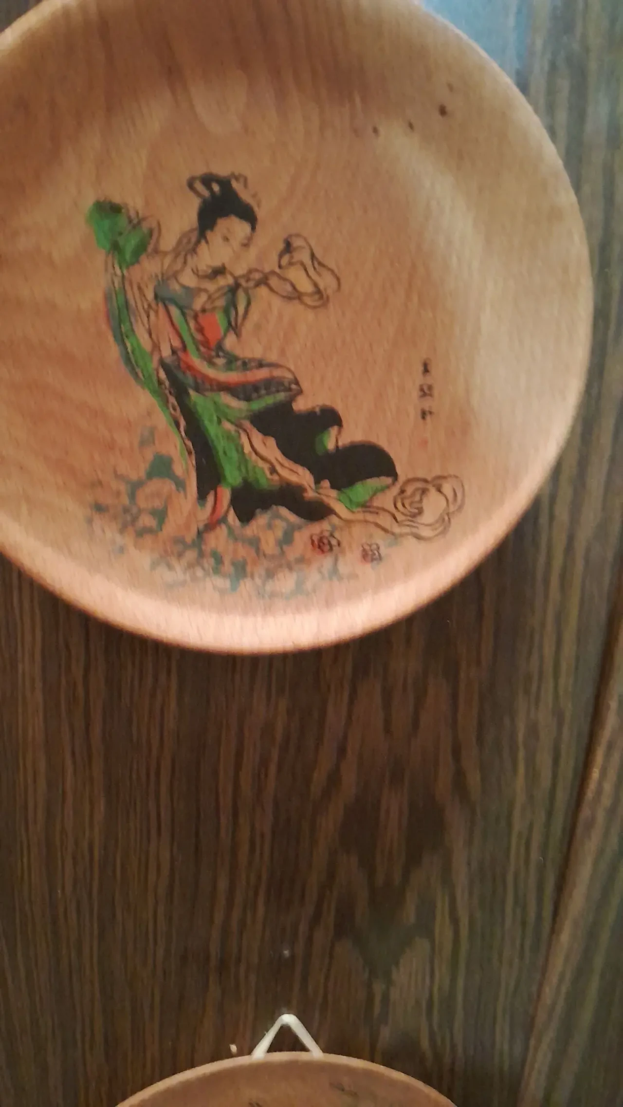 Оригинальная картина на дереве. Ретро 6