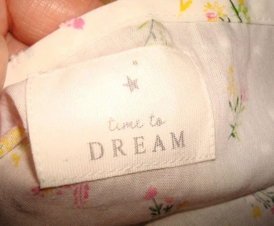 Dream Майка женская бельевая/пижамная белая в принт 16 хлопок 9