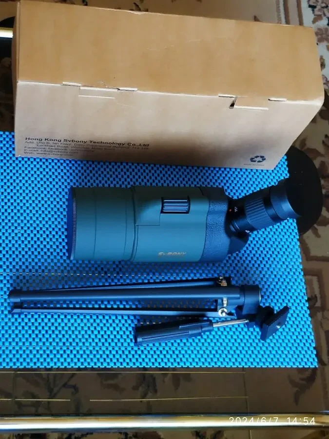 Зрительная труба SVBONY SV41 25-75, 70 мм 8