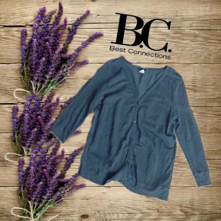 B.C. Best Connections Летняя красивая кофта женская синяя под джинс 36 2