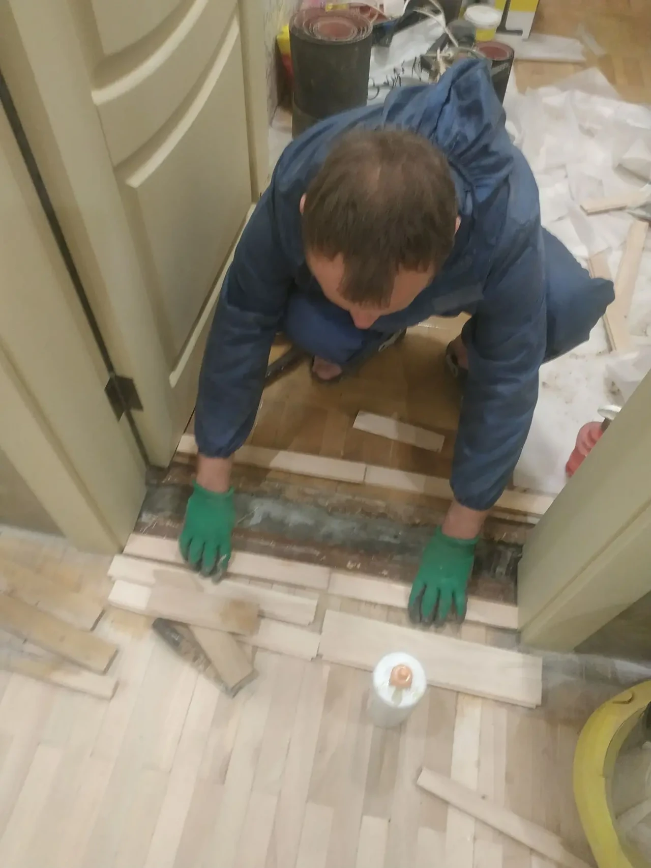 Шлифовка паркета -доски в Киеве области 8