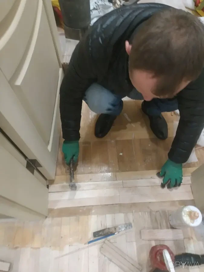 Шлифовка паркета -доски в Киеве области 9