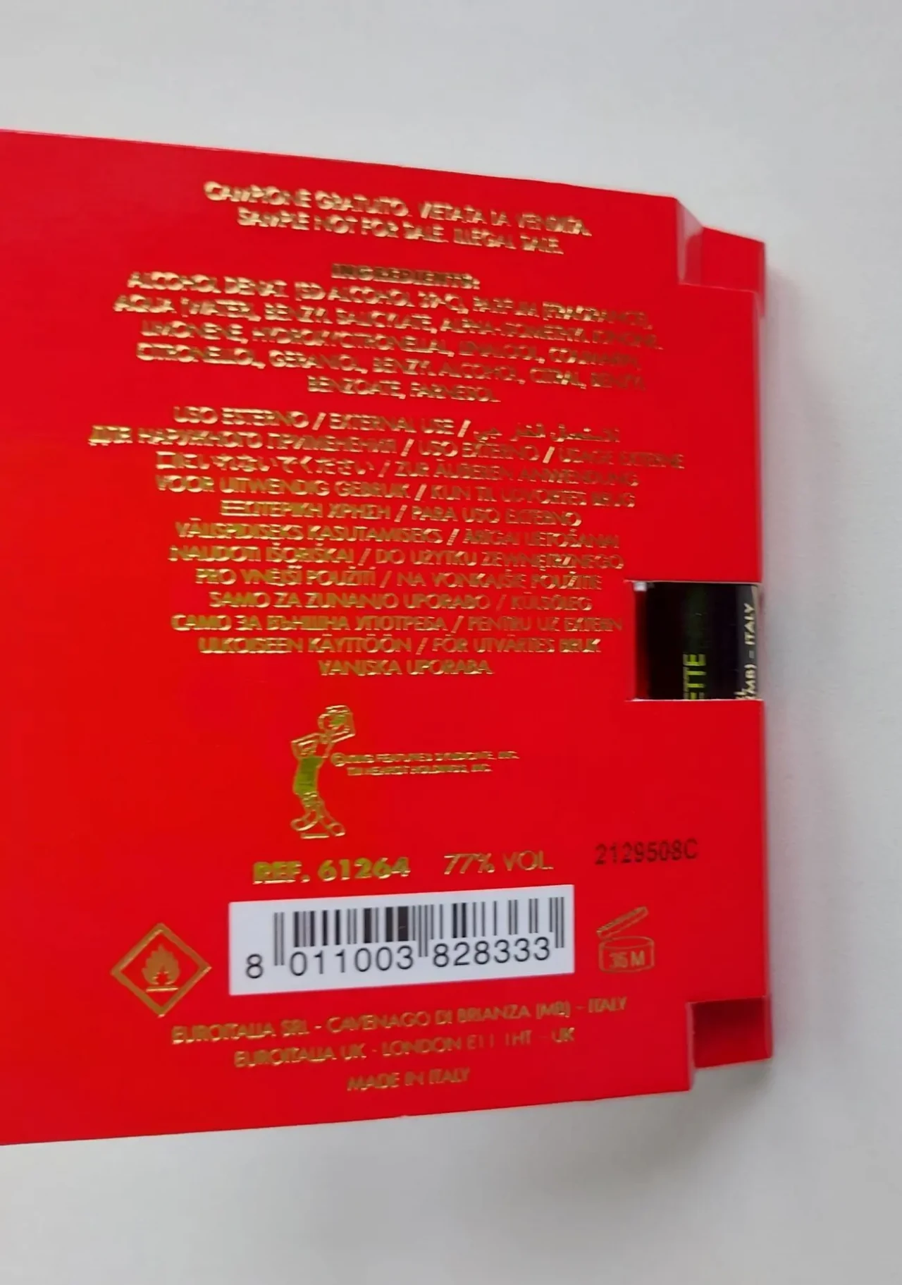 Женская туалетная вода EdТ Пробник Moschino Cheap And Chic 6