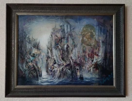 Картина художника с мировым именем. Зебек В.Е.