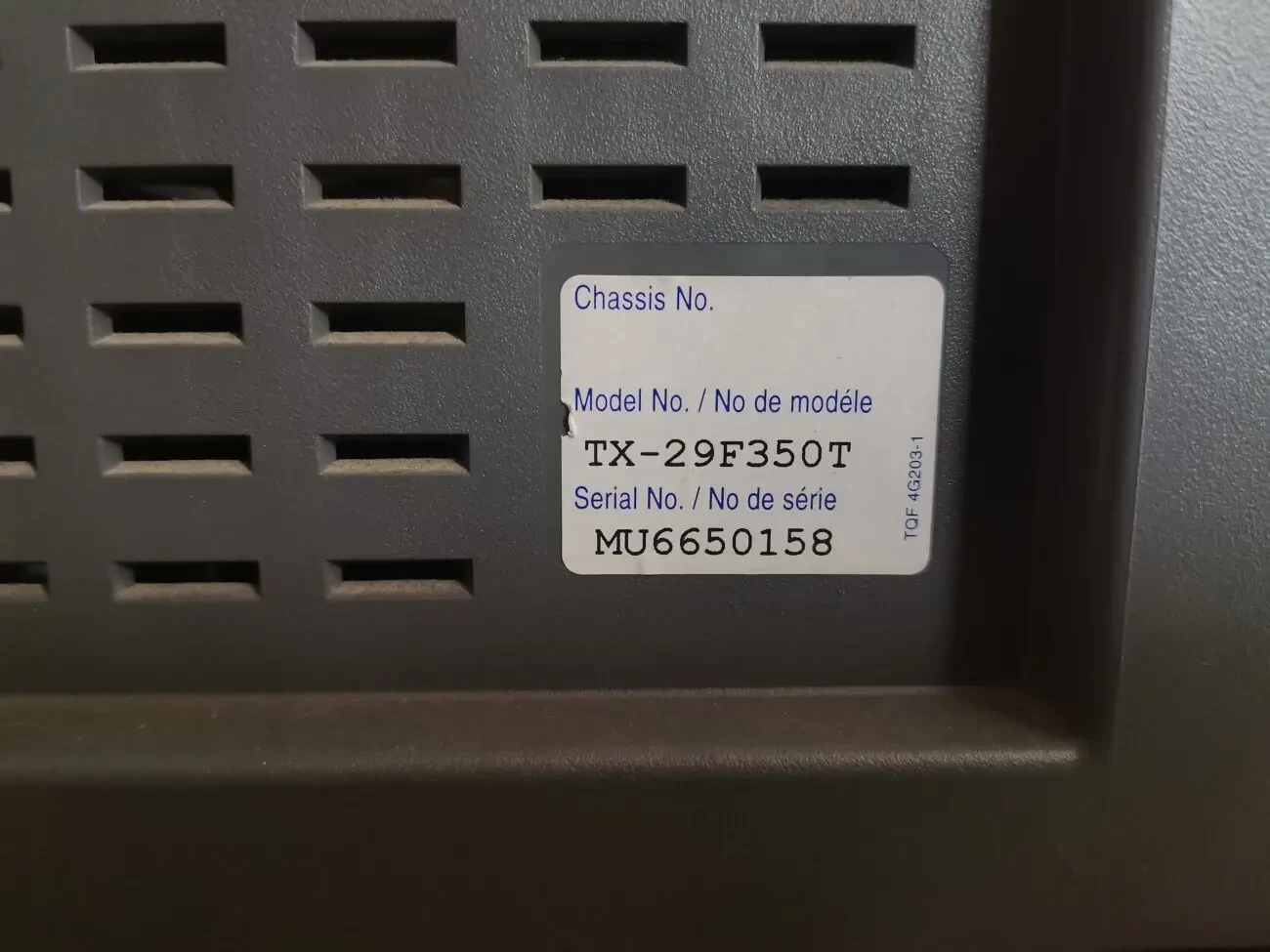 Телевізор Panasonic TX-29F350T 10