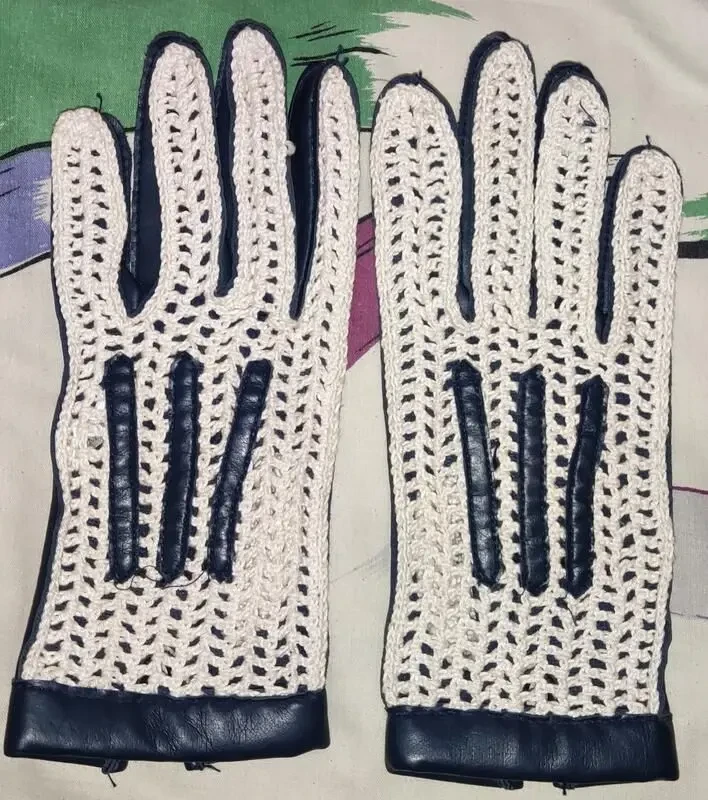 Вінтажні, жіночі автоперчатки