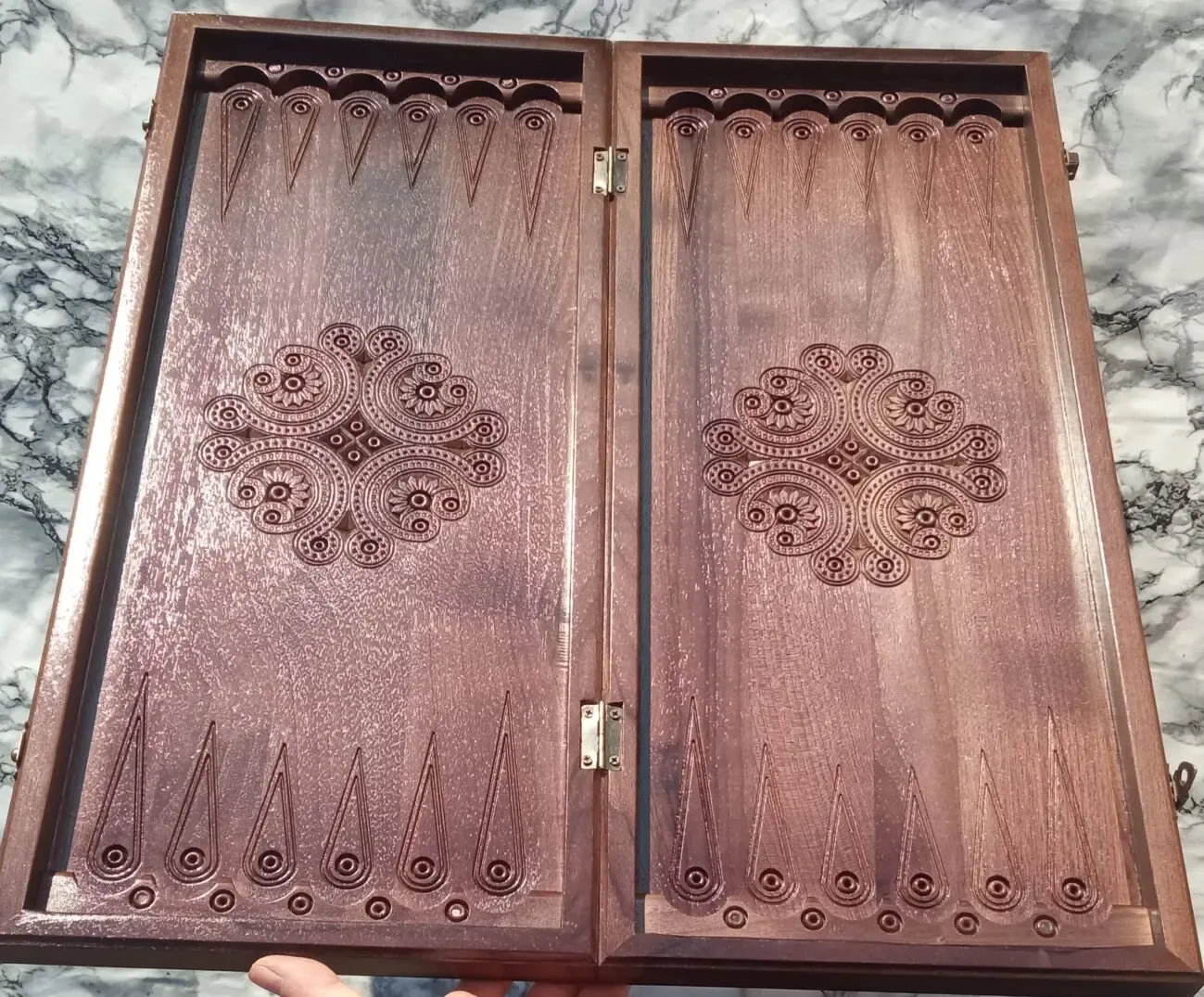 Нарди Скіф ручної роботи 45х43см 2