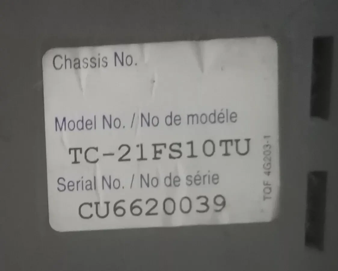 Телевізор Panasonic TC-21FS10TU 8