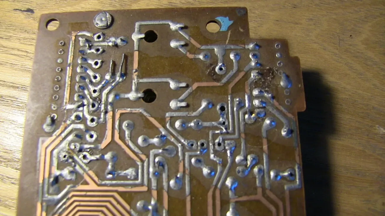 Плата индикации магнитофона Маяка 232, 233 7