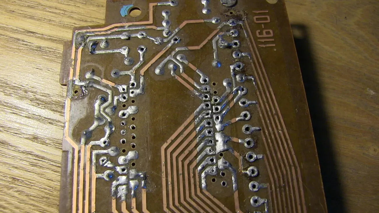 Плата индикации магнитофона Маяка 232, 233 8