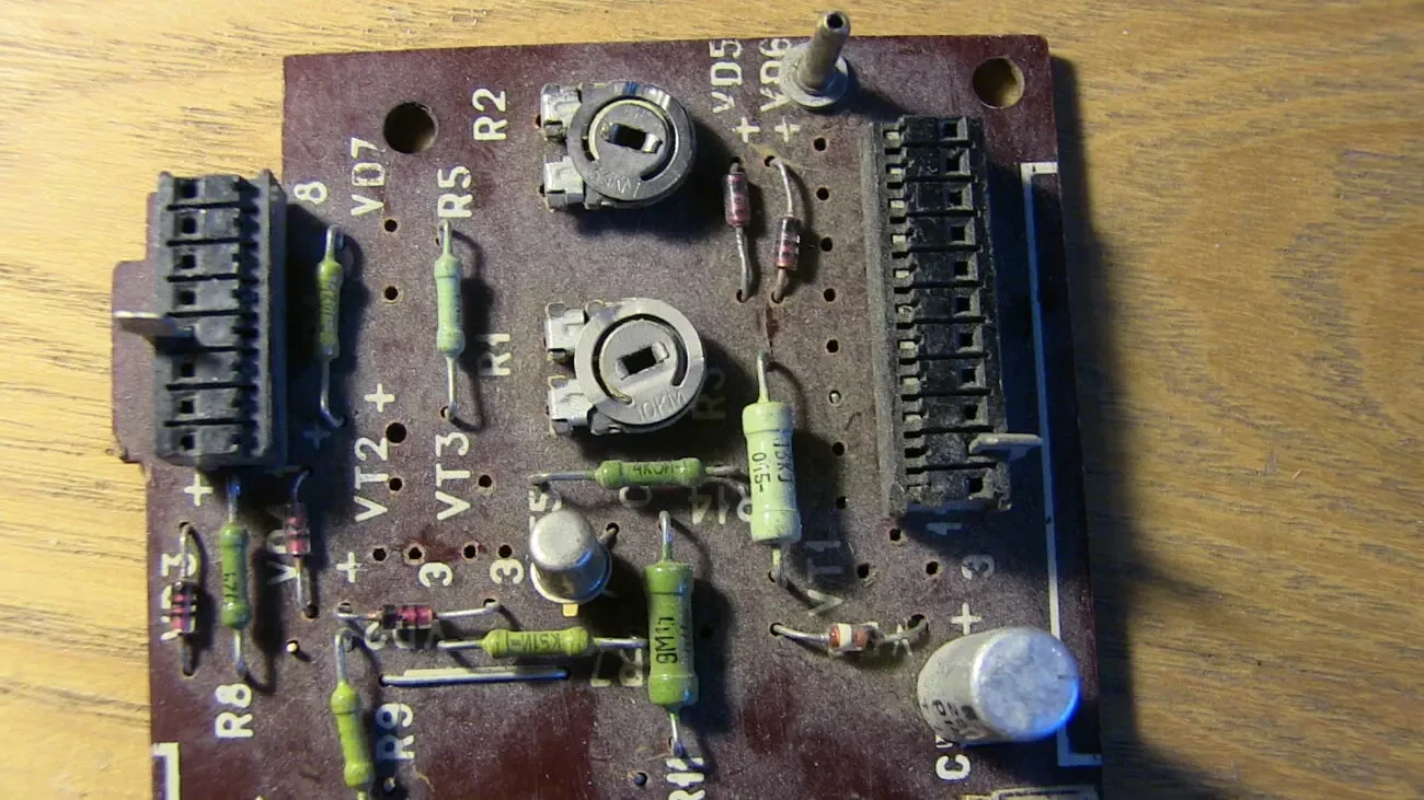 Плата индикации магнитофона Маяка 232, 233 3