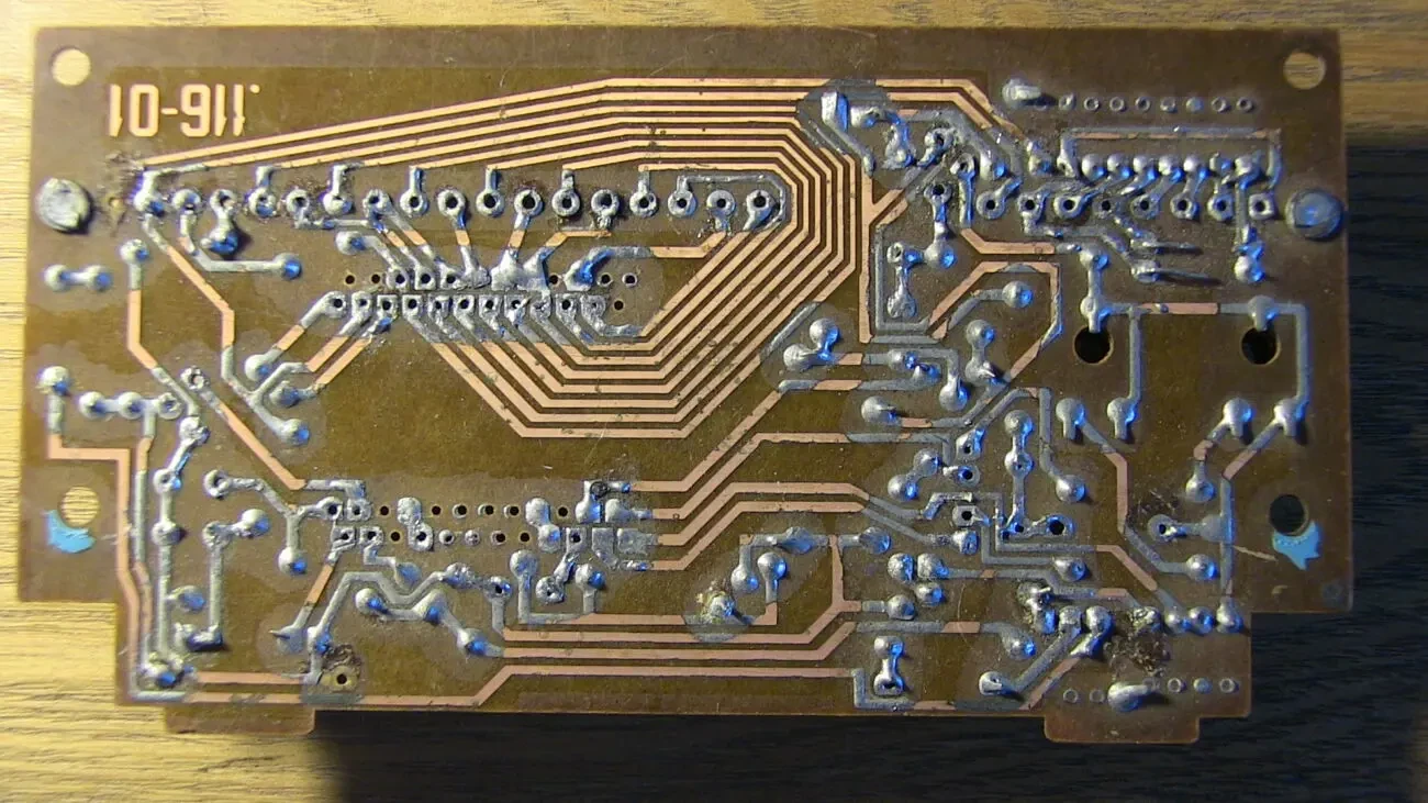 Плата индикации магнитофона Маяка 232, 233 2