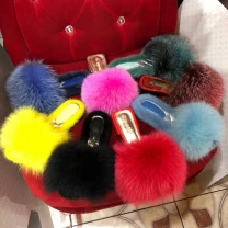 Акція!Елітні тапки з фінського песця та норки