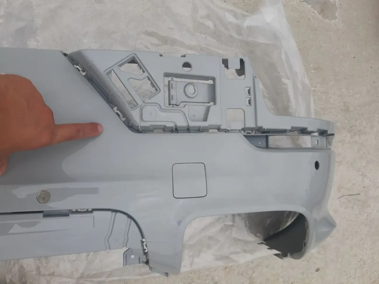 Porsche Cayenne Coupe Бампер задний 9Y3807543LG2X 6