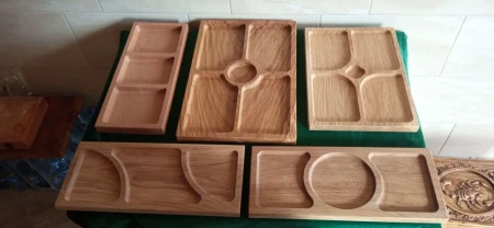 Дерев'яна миска,менажниця,дошка для подачі