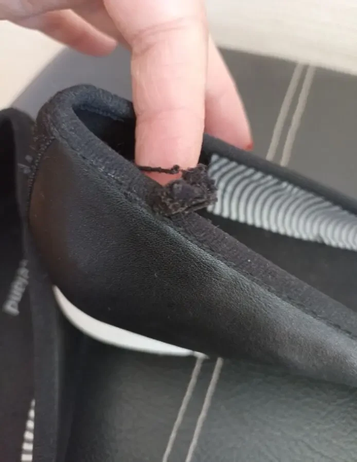 Graceland Красивые женские балетки черные 38 7