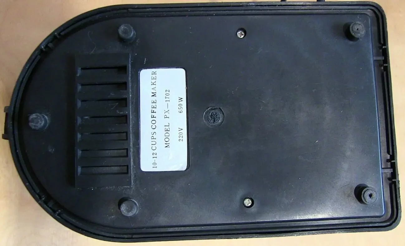 Кофеварка электрическая капельная Pansoanix PX-1702 650W, 1,25 Литра 9