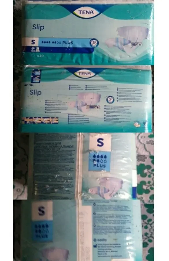 Подгузники Підгузки Tena для дорослих Slip Plus S НОВІ 6 крапель 5