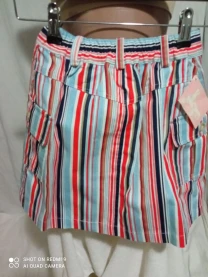 Джинсовая юбка новая р.140 см