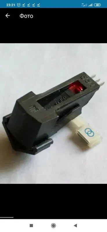 Головки звукознімача п'єзоелектричні типу ГЗП і ГЗКУ та голки для них 8