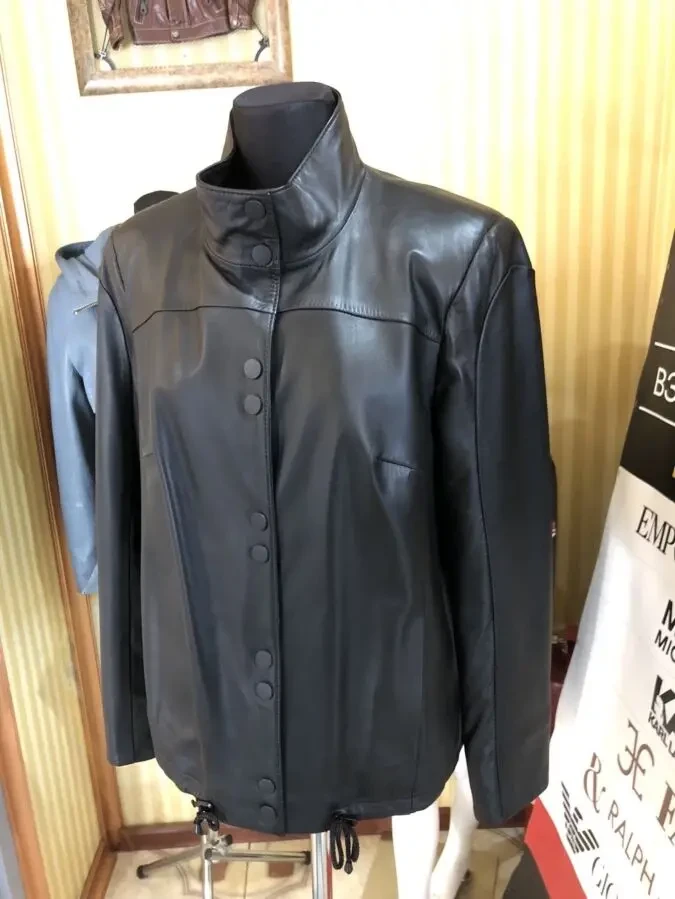 Шкіра лайка,сучасне пошиття,оверсайз 6