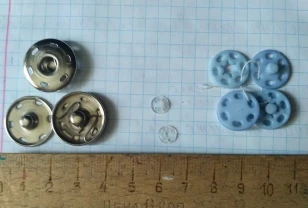 Для одежды  Кнопки набор разные Для рукоделия, поделок