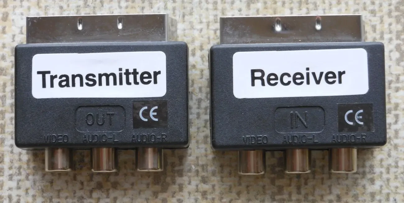 Переходник  3 RCA - Scart 2