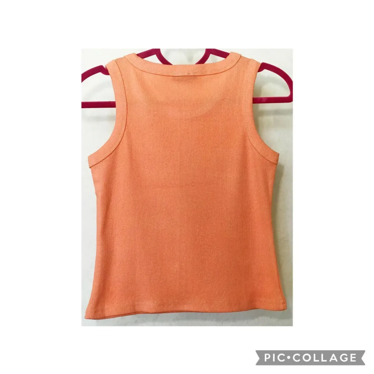 Топ-майка яркая (желтая и персиковая) рубчик люкс качество Турция 4