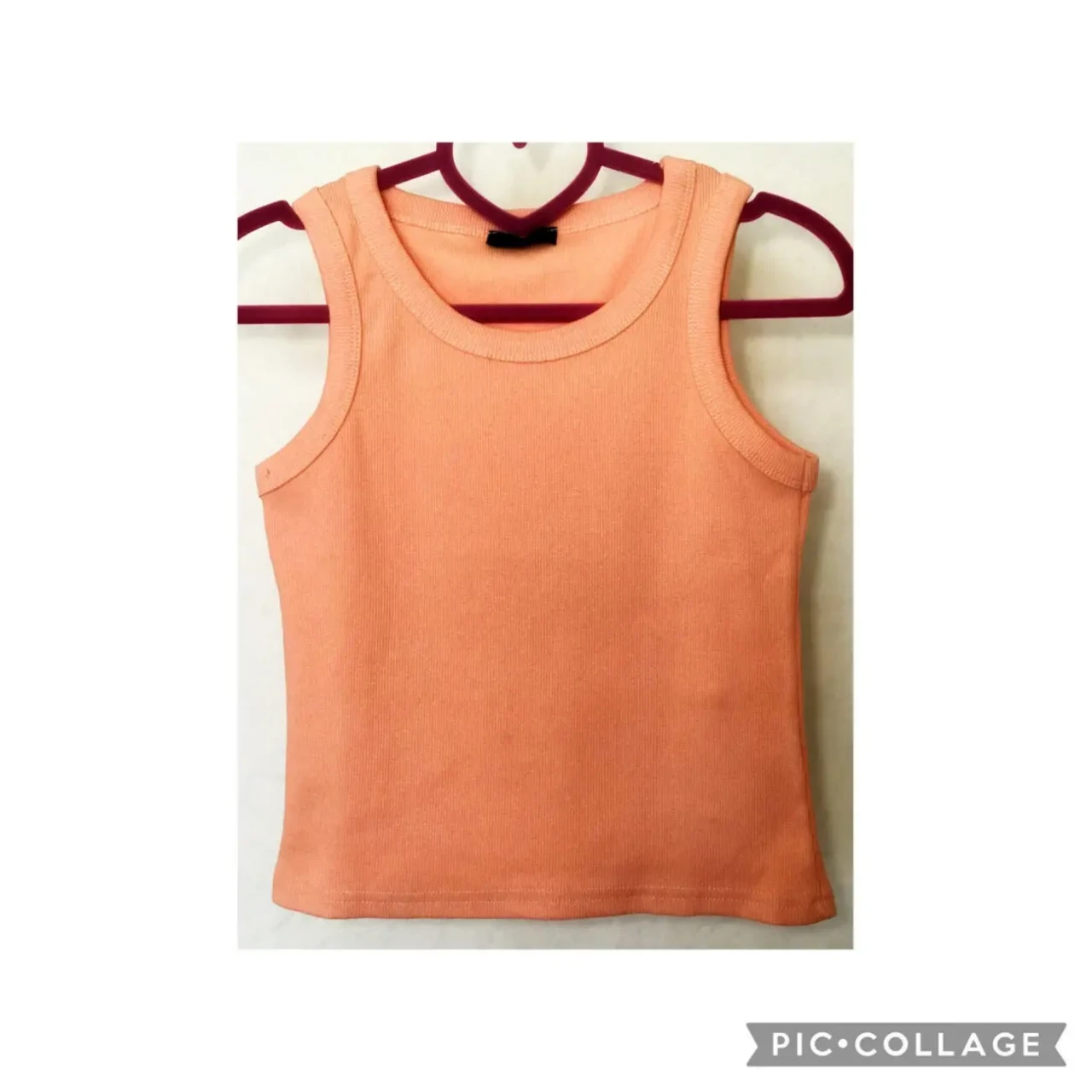 Топ-майка яркая (желтая и персиковая) рубчик люкс качество Турция 3