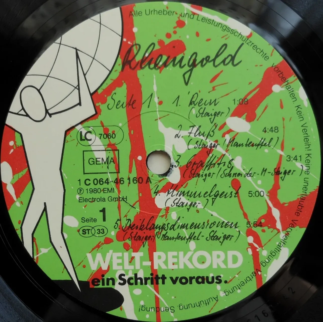 Виниловая пластинка группы Рейнгольд/ Rheingold 2